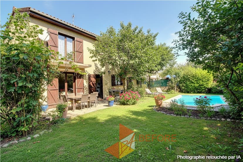 Maison individuelle, secteur tranquille