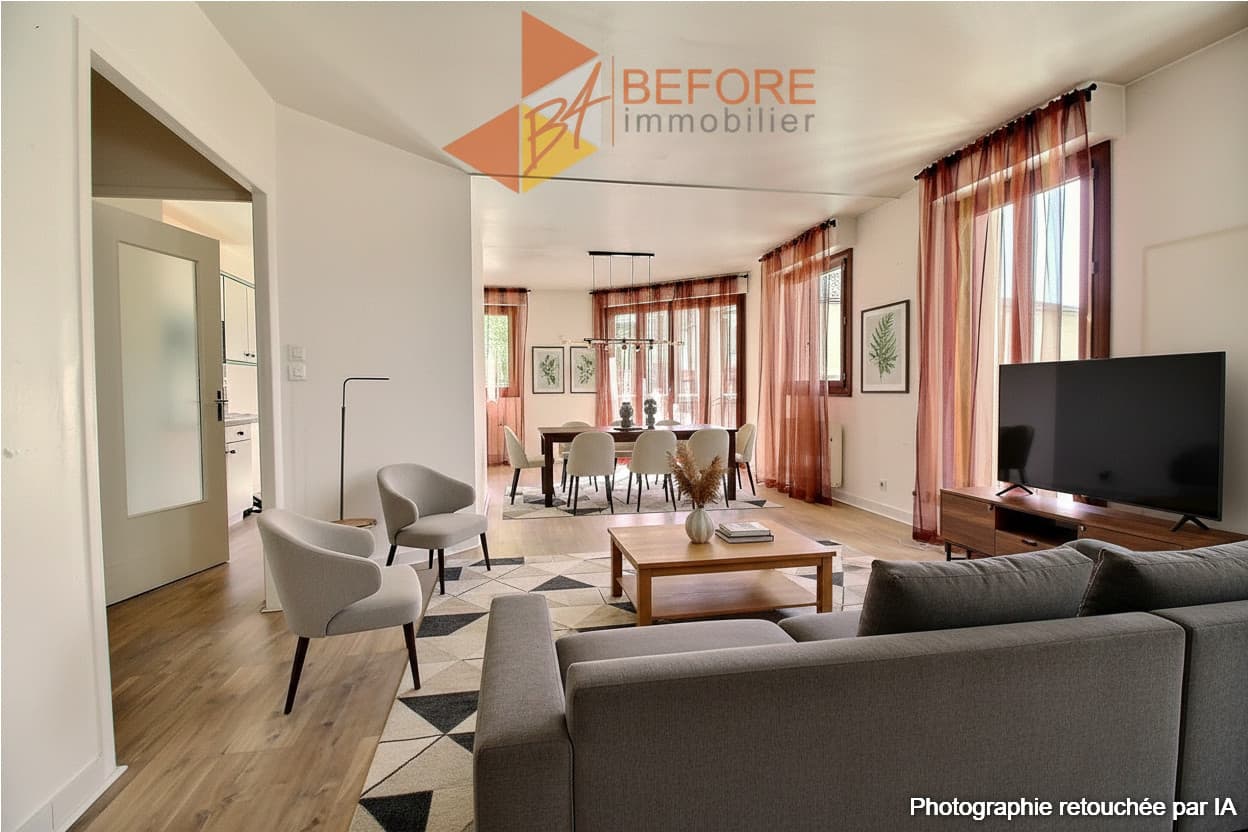 Bel appartement en plein centre village