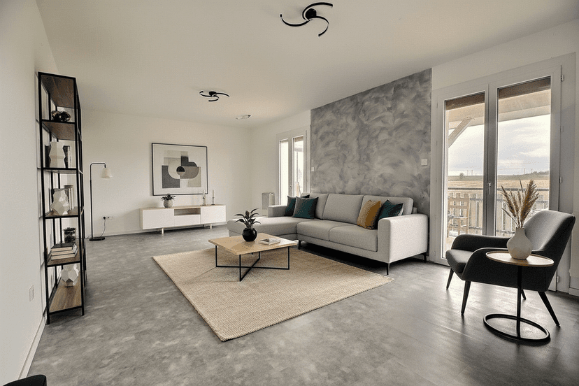 Appartement T4 110 m², dans une grande maison divisée en 2